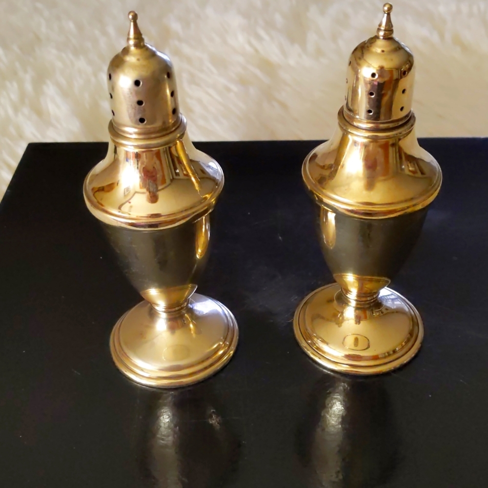 Sterling Silver Salt Shakers